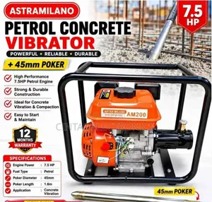 Astramilano Concrete Vibrator With Poker