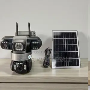 IP66 Rated Water Proof 20MP 4G PTZ Triple Lens Solar Cameras