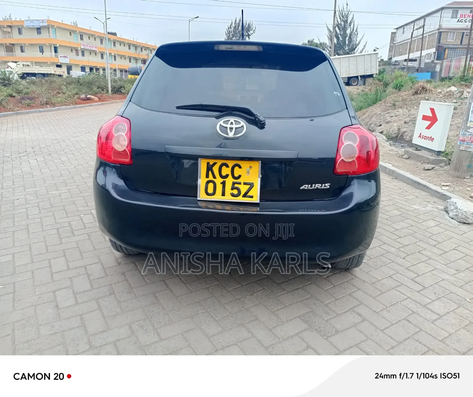 Toyota Auris 2008 Black