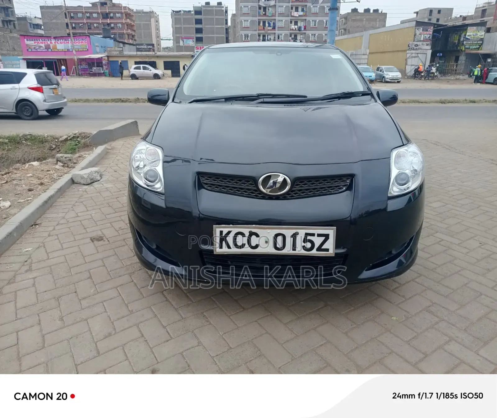 Toyota Auris 2008 Black