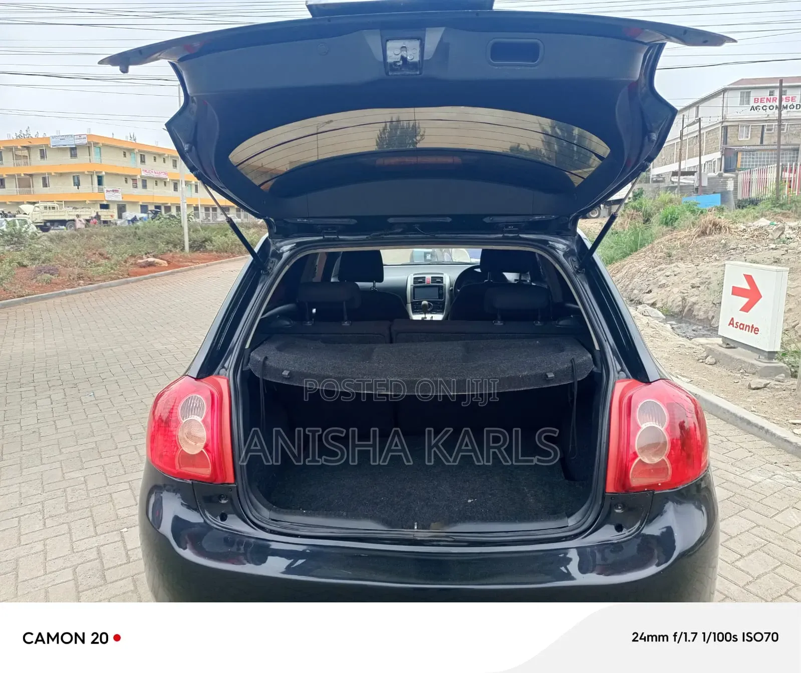 Toyota Auris 2008 Black