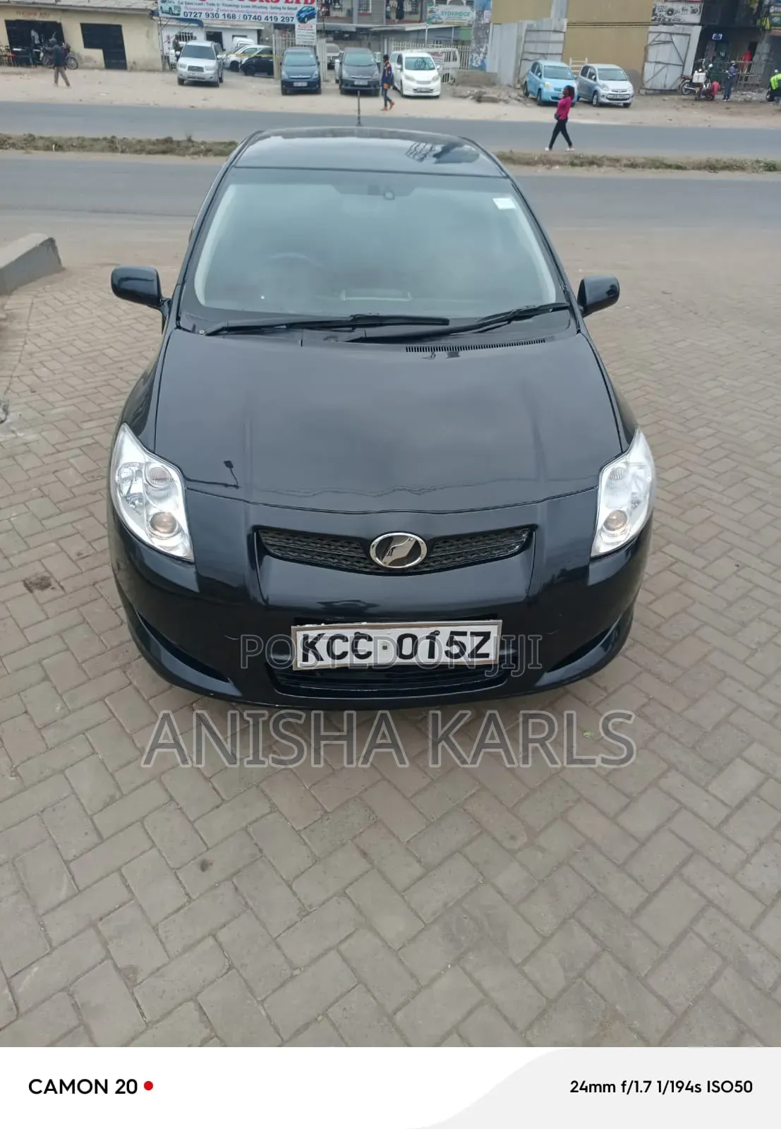 Toyota Auris 2008 Black