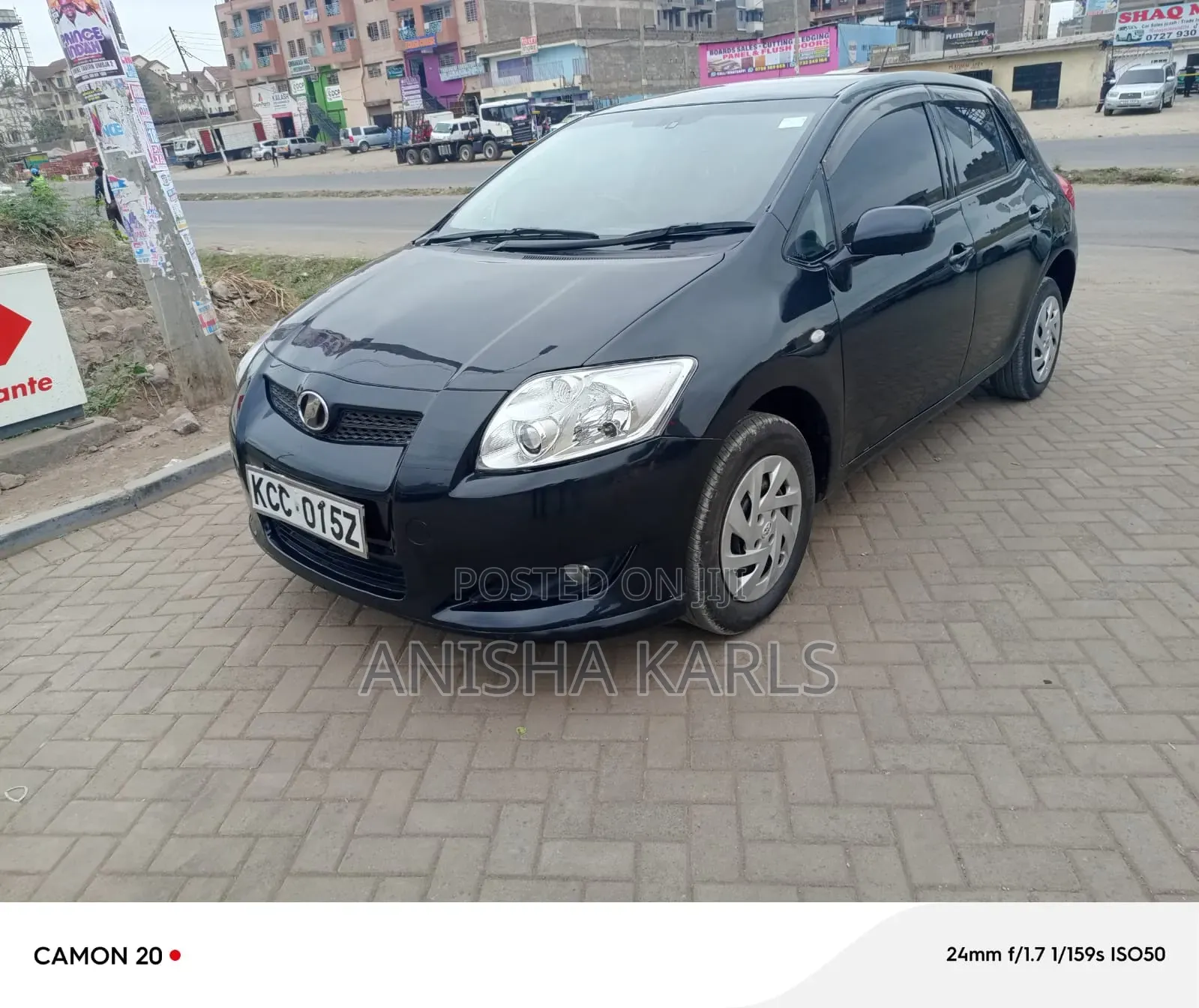 Toyota Auris 2008 Black