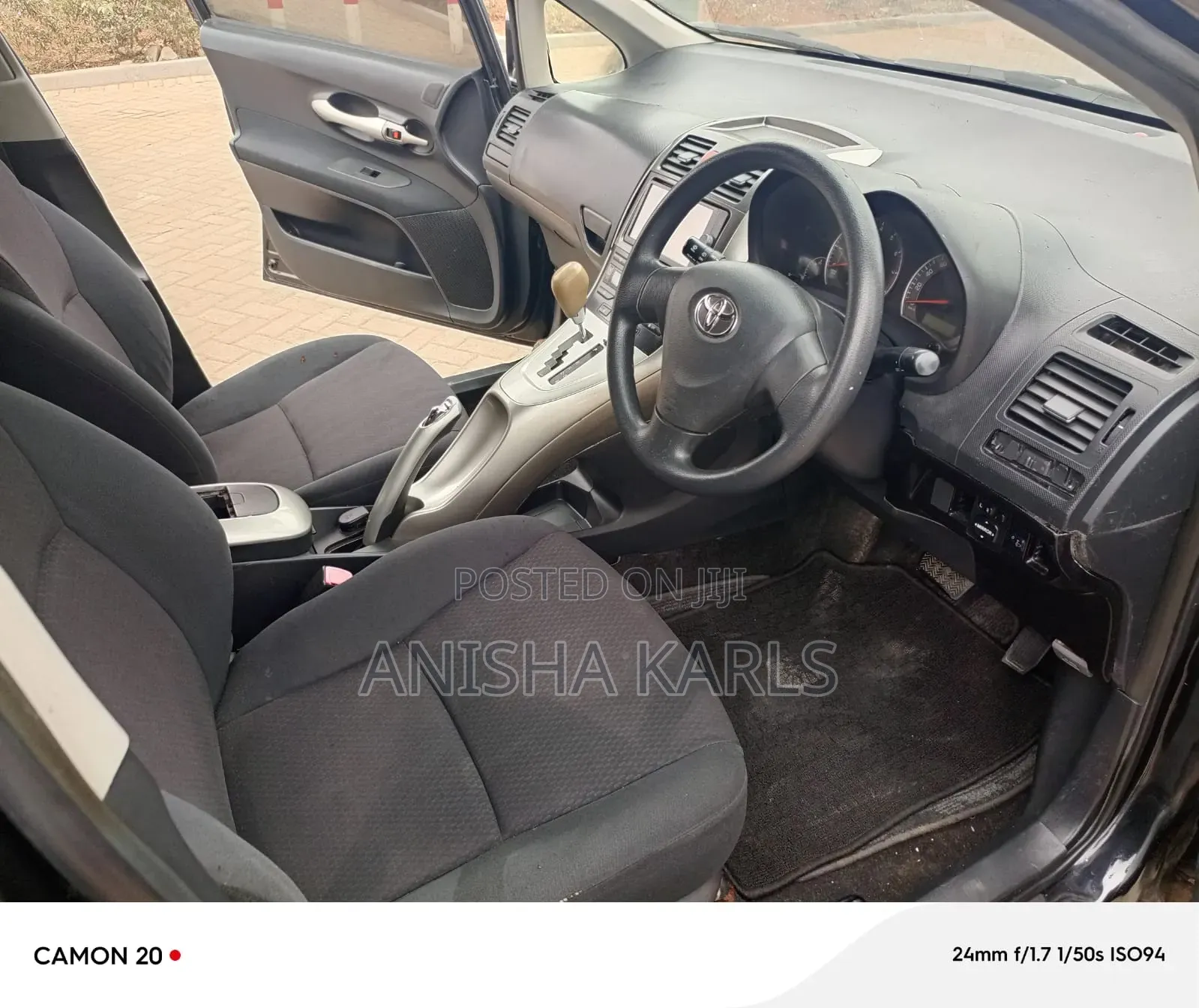 Toyota Auris 2008 Black