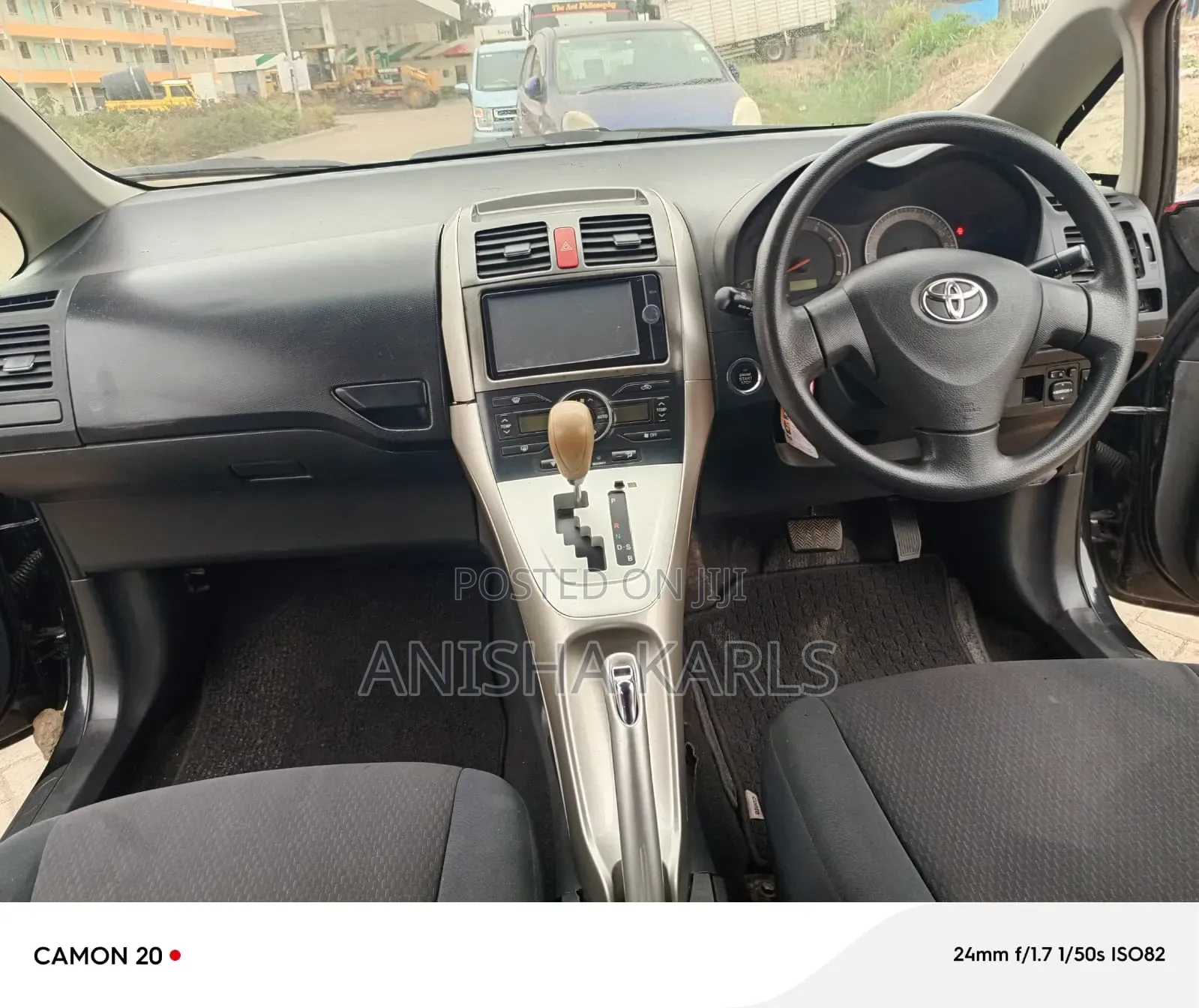 Toyota Auris 2008 Black