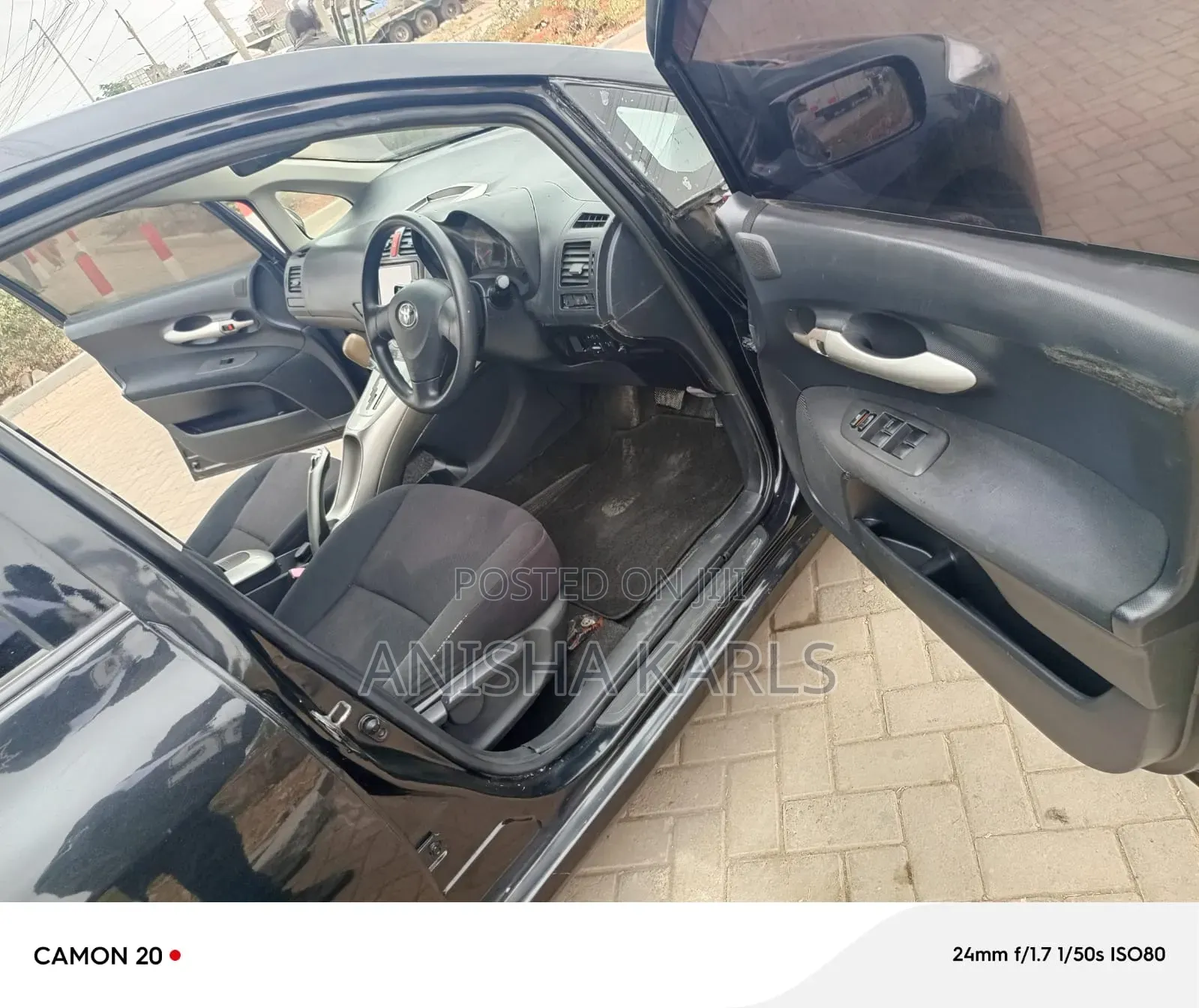Toyota Auris 2008 Black