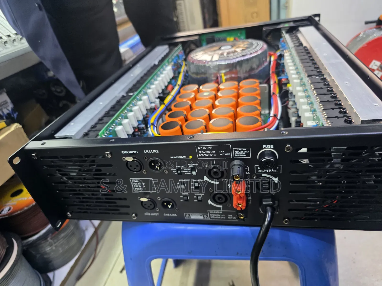 Audiobull Ca 38 + Amplifier