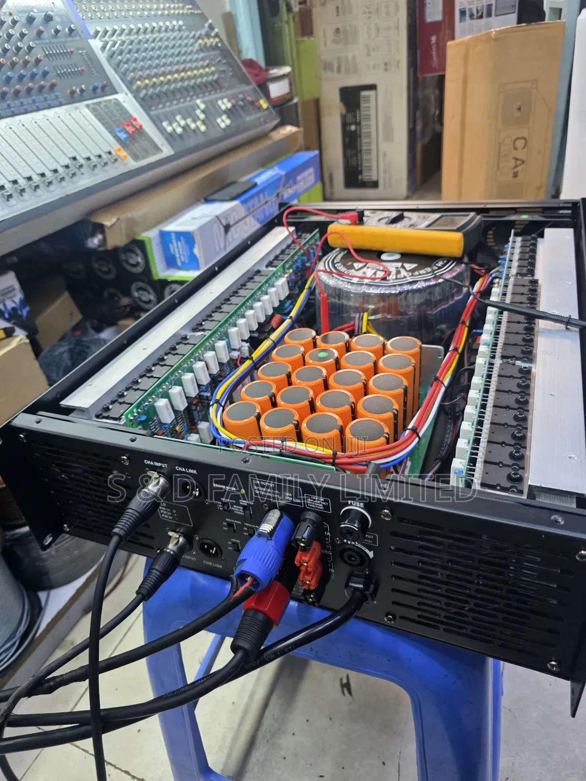 Audiobull Ca 38 + Amplifier
