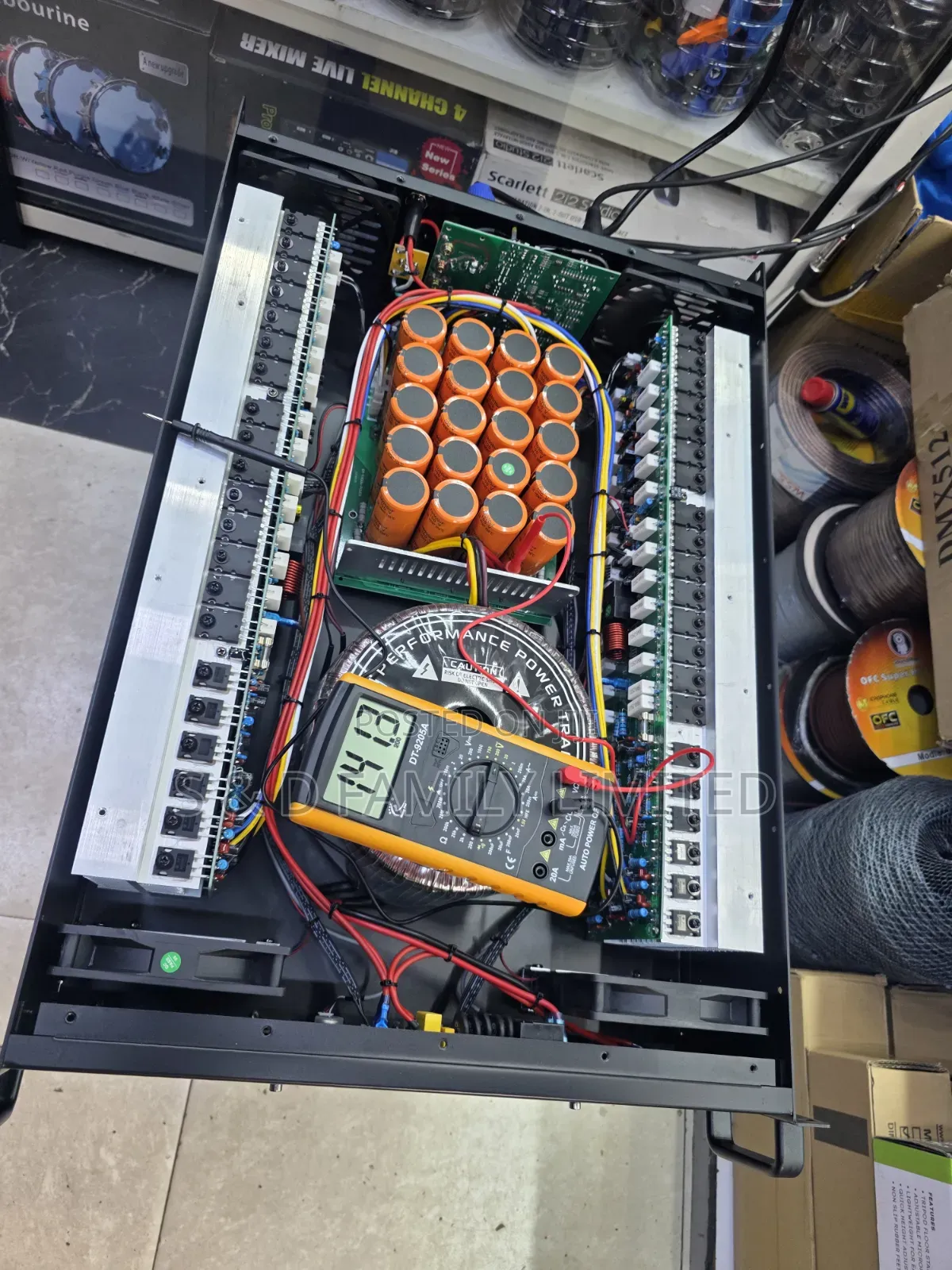 Audiobull Ca 38 + Amplifier