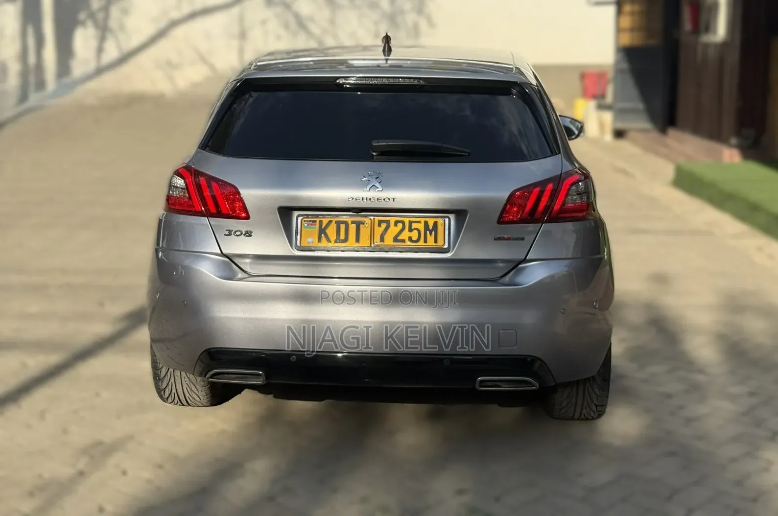 Peugeot 308 2018 Gray