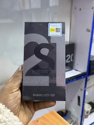 New Samsung Galaxy S21+ 5G 256 GB Black