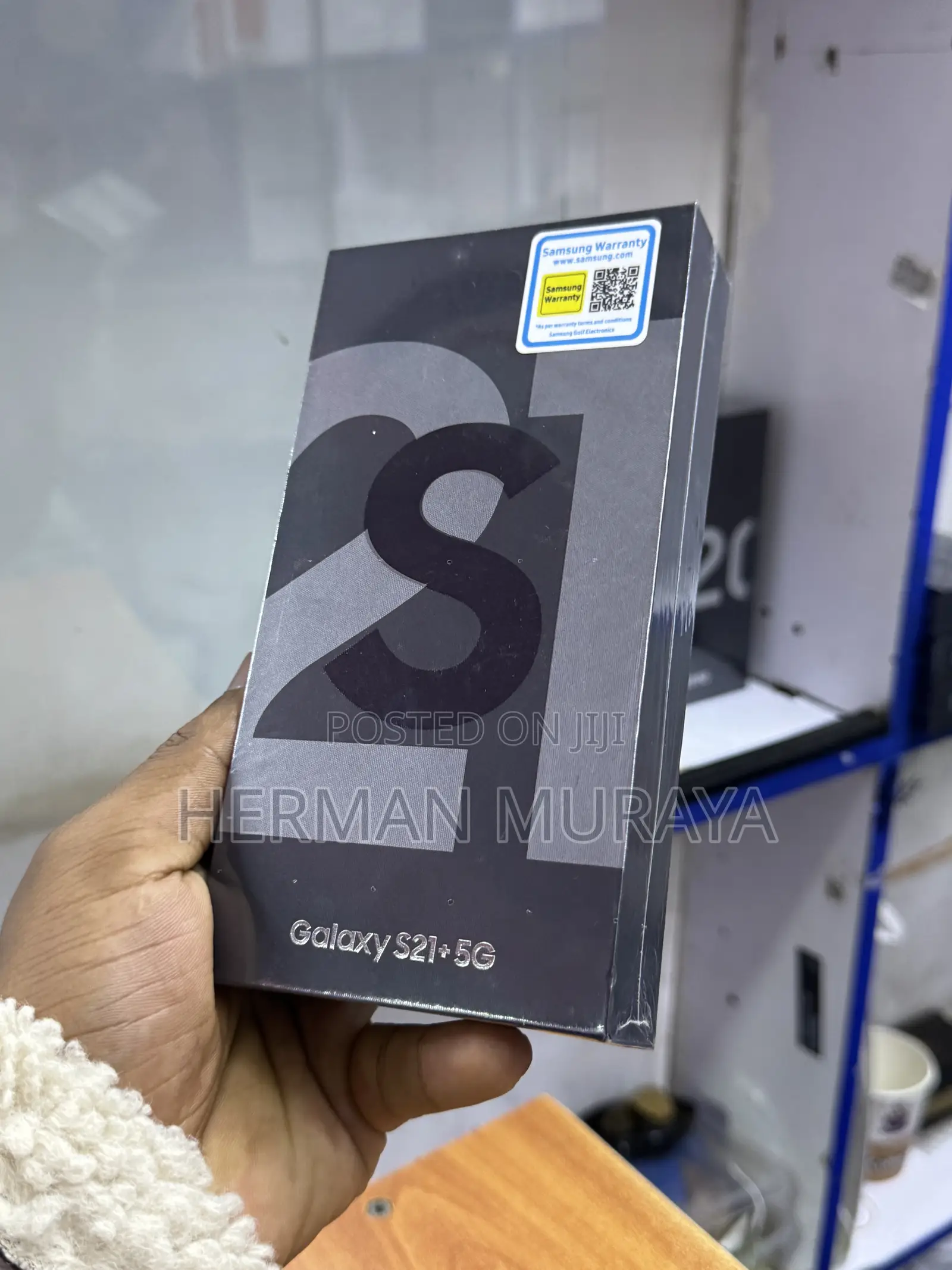 New Samsung Galaxy S21+ 5G 256 GB Black