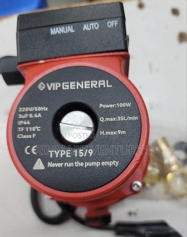 Pressure Water Pump / Circulation Water Pump