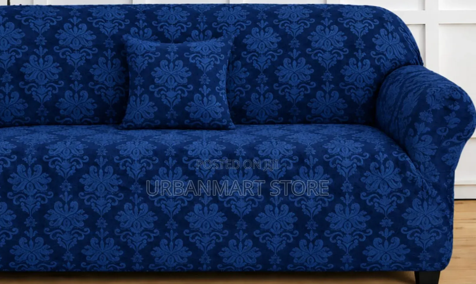 Fitted Jacquard Sofa Cover 3 Seater With Pillow Case