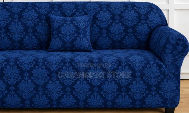 Fitted Jacquard Sofa Cover 3 Seater With Pillow Case