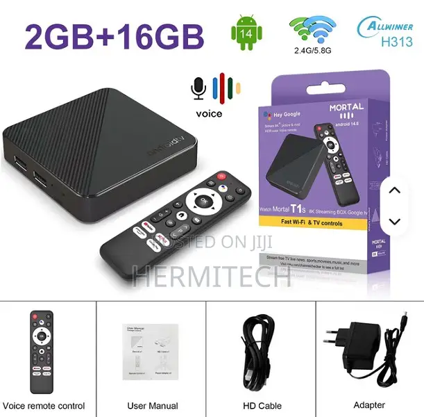 Smart Android TV Stick Wifi Enabled Android 14 2gb Ram 16 Gb Storage