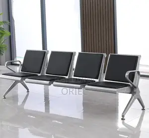 4-Seater Office Waiting Bench : Reception Waiting Seat 4-Seater