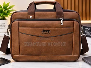 Leather Jeep Bag Shoulder Laptop Bag