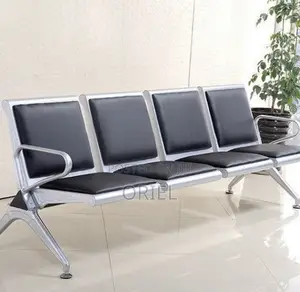 4-Seater Office Waiting Bench : Reception Waiting Seat 4-Seater