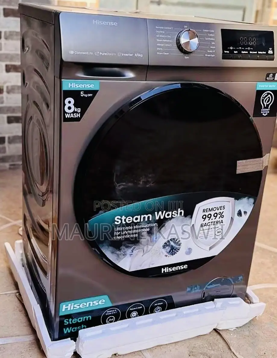 Hisense Front Load Washer Dryer 8kg/5kg WD3Q8043BT