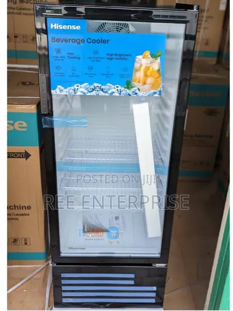 192litres Showcase Hisense Glass Door With Lock
