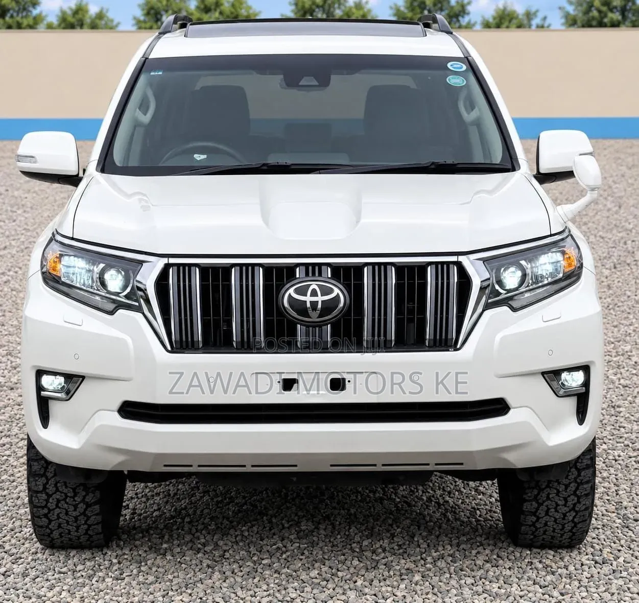 Toyota Land Cruiser Prado 2.8 2019 White