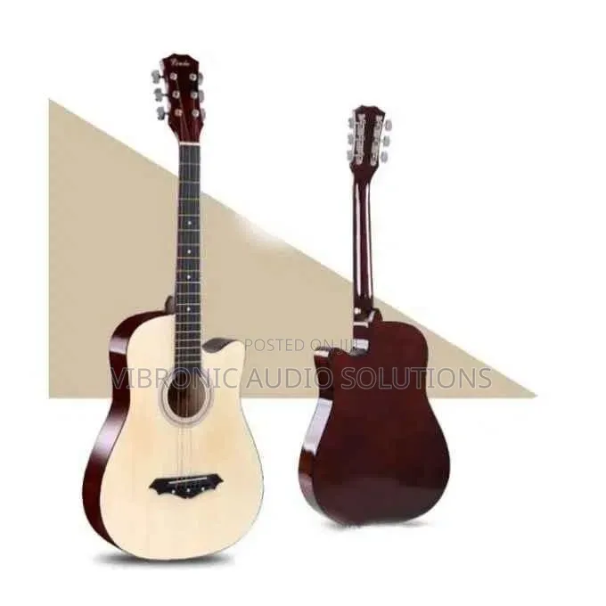 38 Inch Acoustic Guitar - Gray