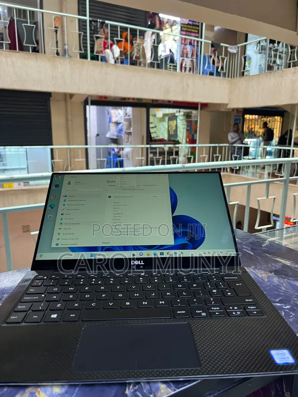 New Laptop Dell XPS 13 9370 8GB Intel Core i5 SSD 256GB