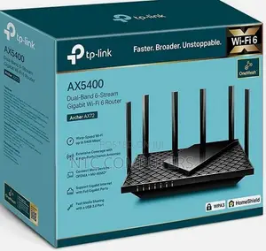 TP-Link Tl-Archer Ax72 Ax5400 Router Dual-Band Gigabit Wi-Fi 6