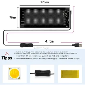 RGB LED Matrix Panel Light