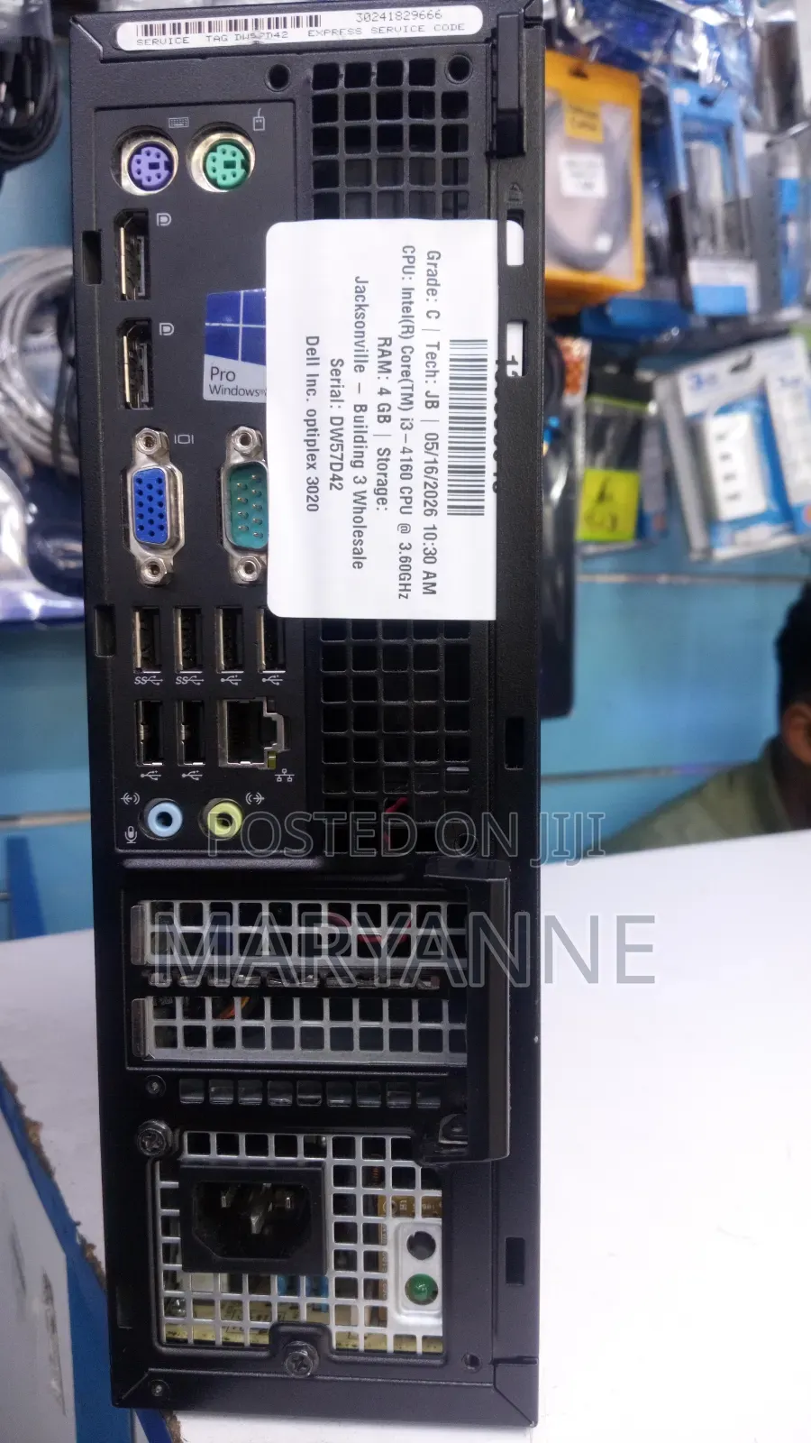 Desktop Computer Dell Optiplex 7020 SFF 4GB Intel Core i5 HDD 500GB