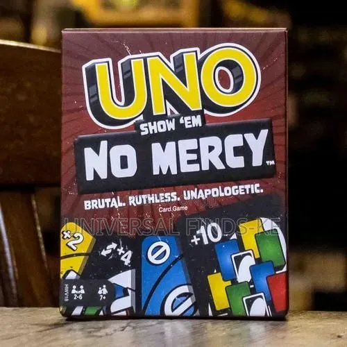 UNO Show ’Em No Mercy Card Game – Action Packed Family Party Card Game