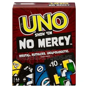 UNO Show ’Em No Mercy Card Game – Action Packed Family Party Card Game
