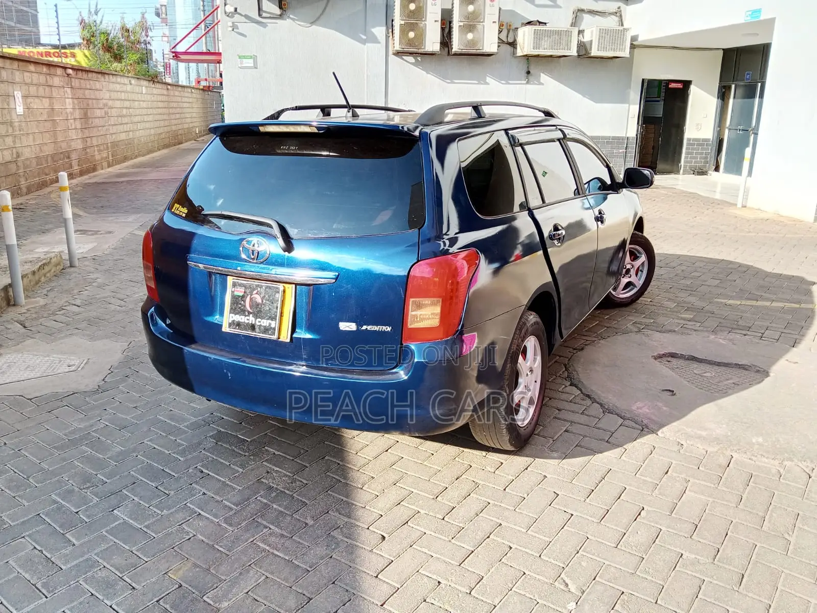 Toyota Corolla Fielder 2007 Blue