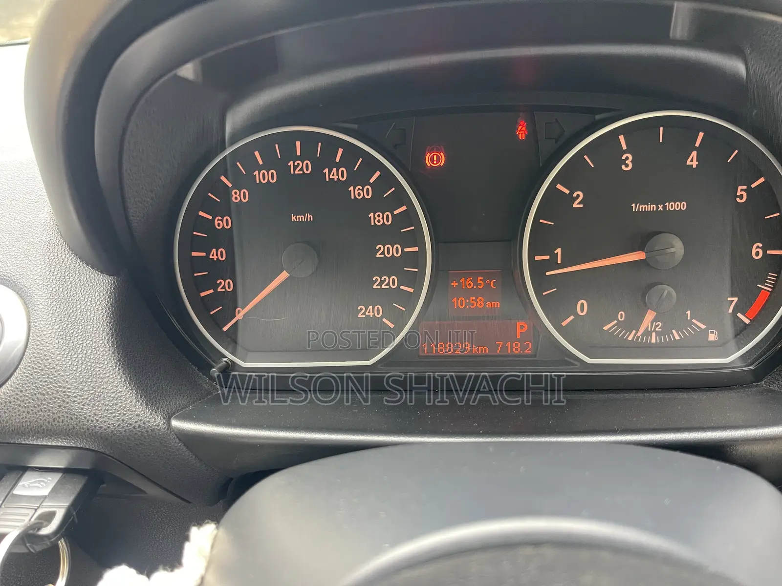 BMW 116i 2007 Blue