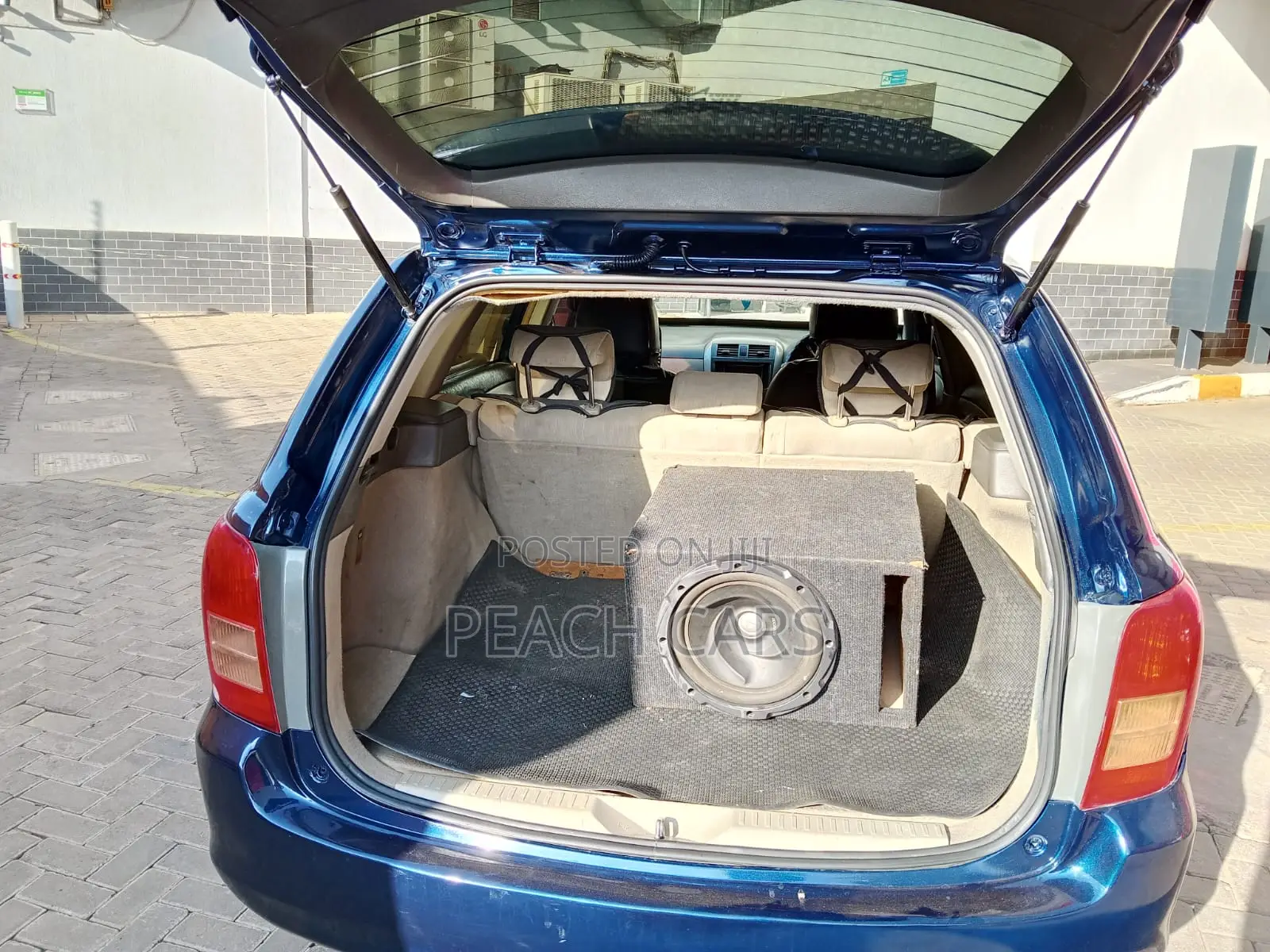 Toyota Corolla Fielder 2007 Blue