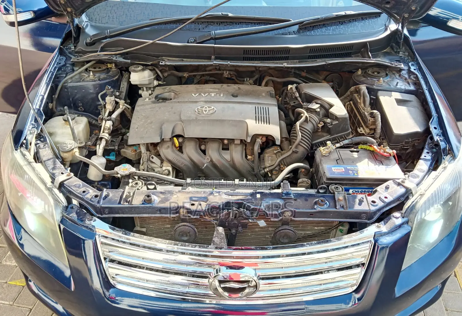 Toyota Corolla Fielder 2007 Blue