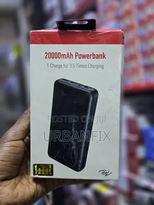 Itel 20000mAh Fast Charging PowerBank With Dual USB Output