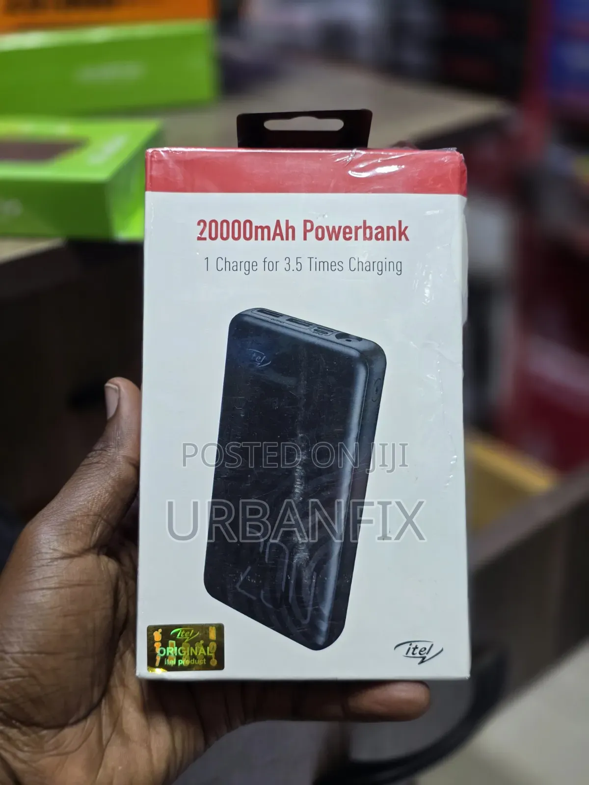 Itel 20000mAh Fast Charging PowerBank With Dual USB Output