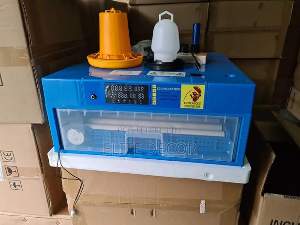 Ecochicks 64-Egg Automatic Digital Incubator – AC/Dc Solar Ready