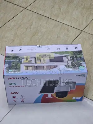 Hikvision 4g Solar Powered Simcard Wireless CCTV Camera Outdoor 4mp