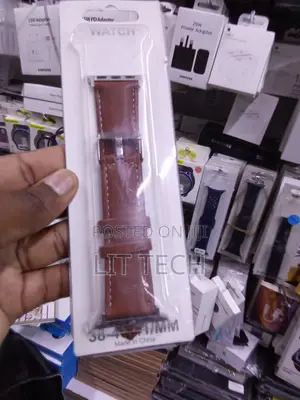 Apple Watch Leather Strap - Brown - 38/40/41mm