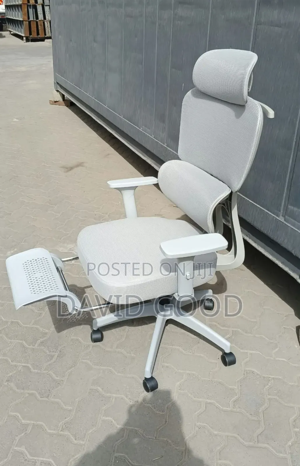 White Orthopedic Chair