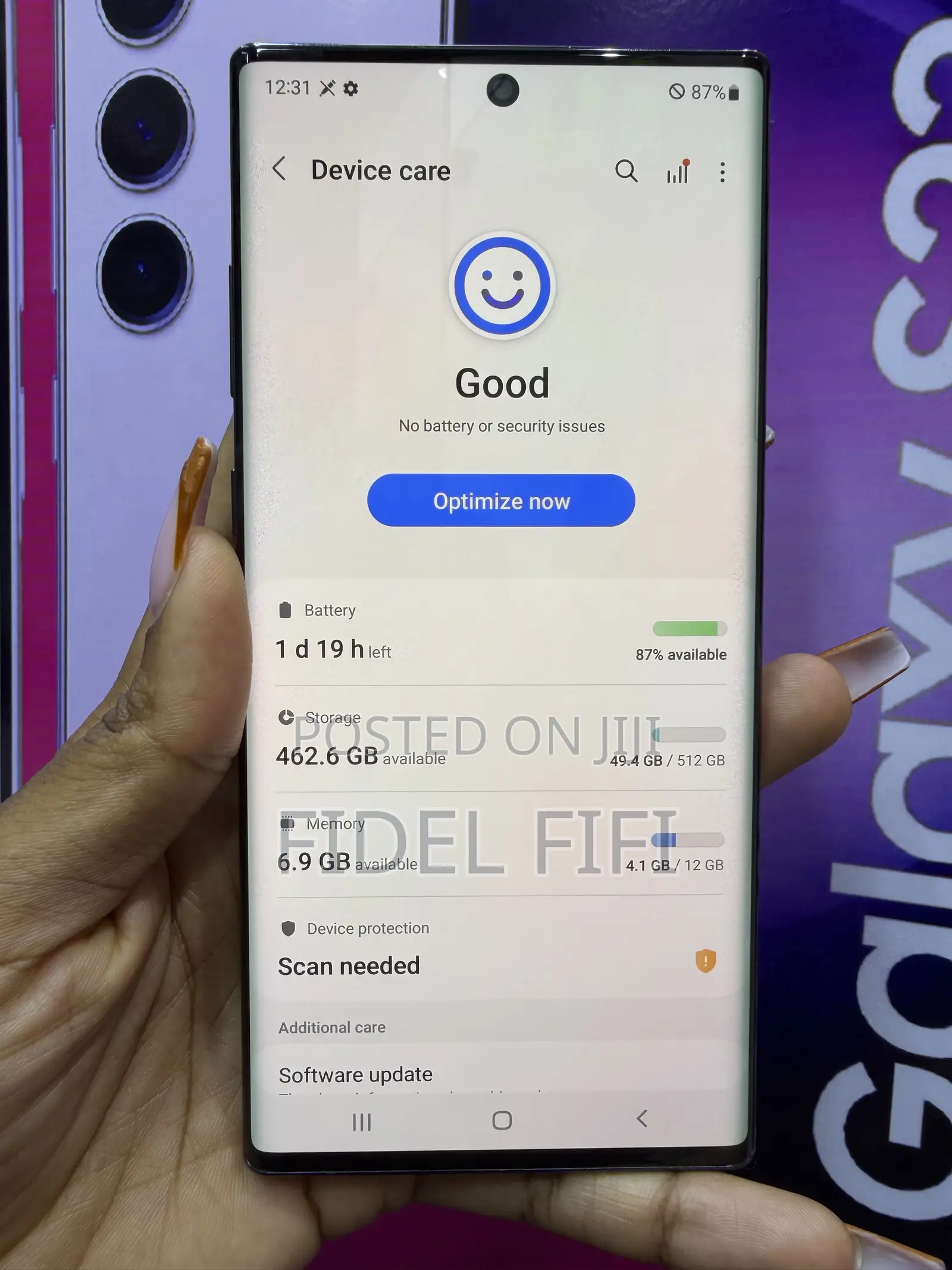 Samsung Galaxy Note 10 5G 256 GB Black