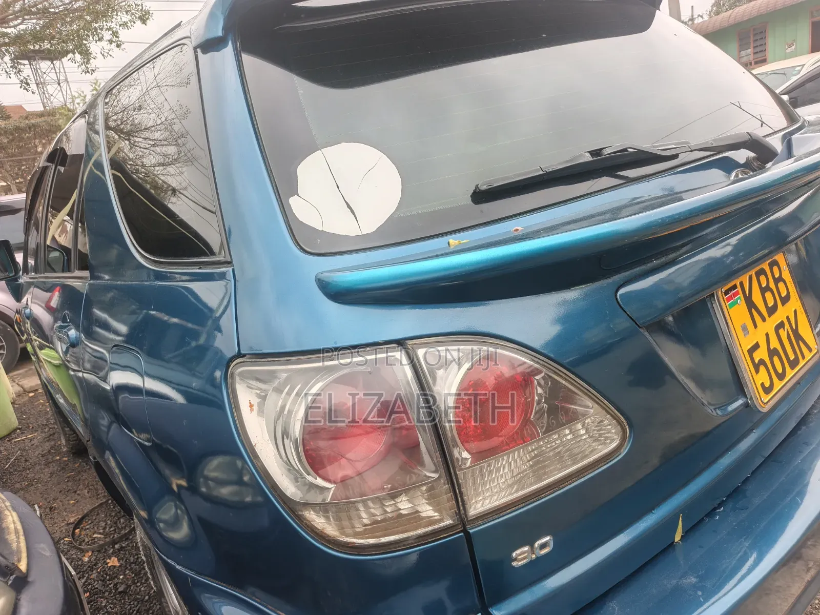 Toyota Harrier 2001 Green