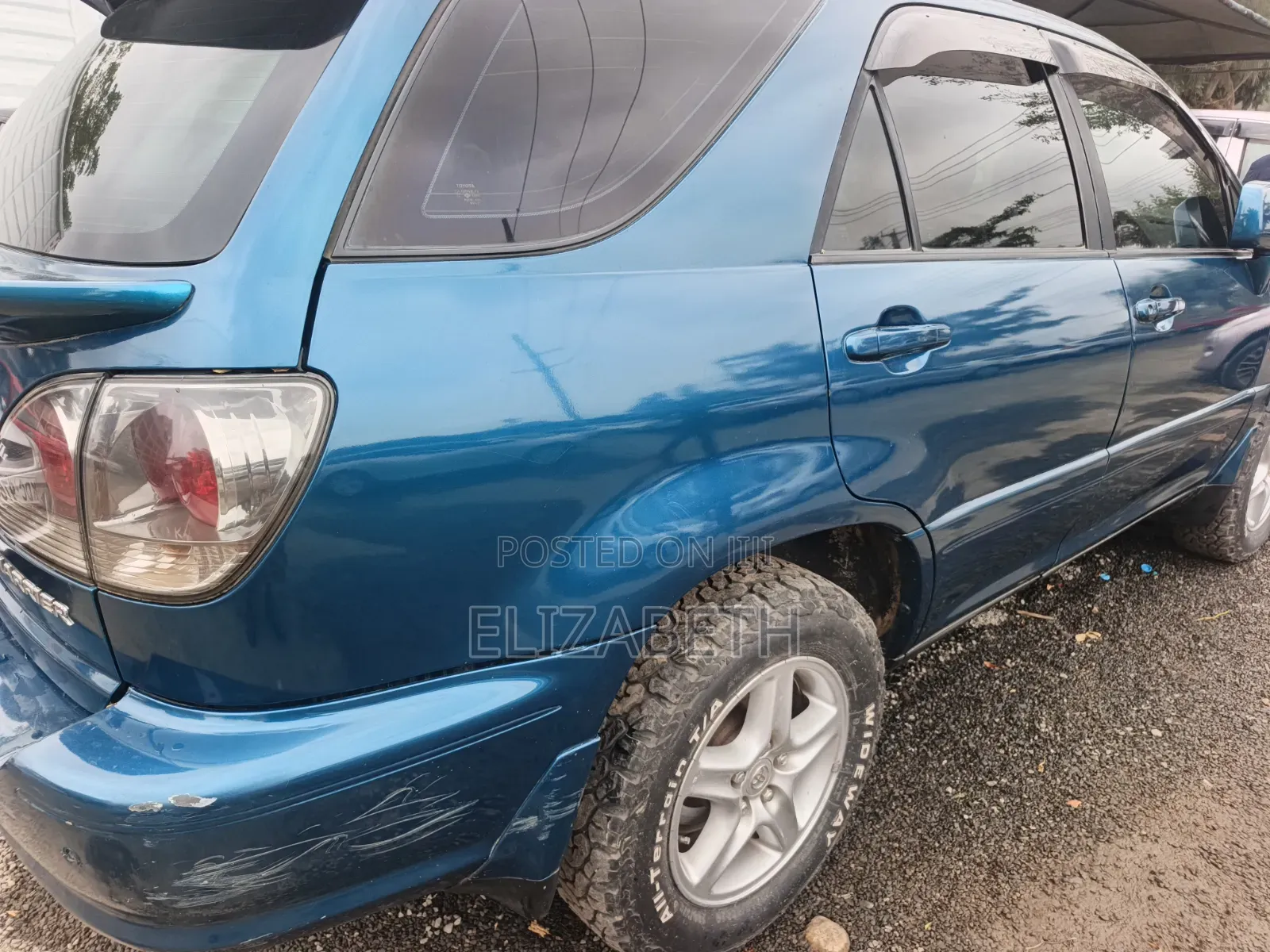 Toyota Harrier 2001 Green
