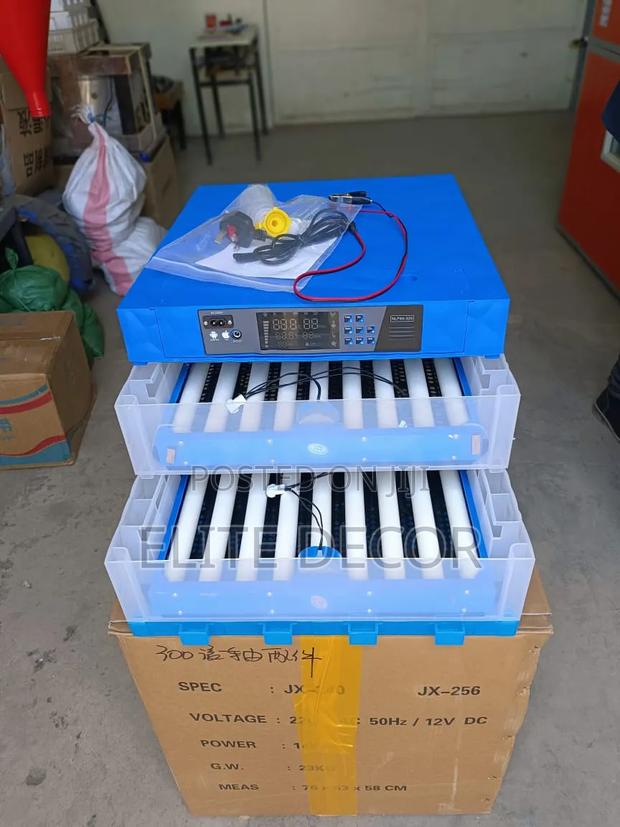 128/Eggs Automatic Incubator AC/DC Solar – Digital Egg Hatcher