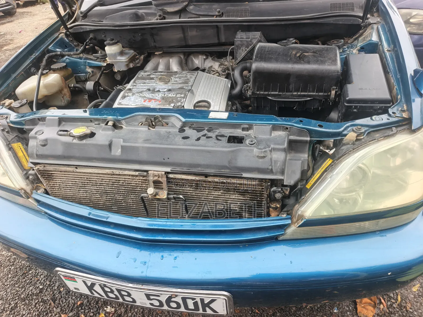 Toyota Harrier 2001 Green