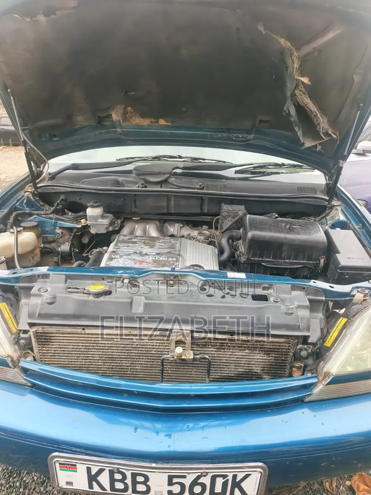 Toyota Harrier 2001 Green