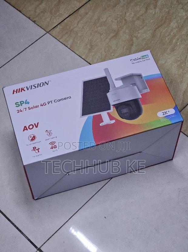 Hikvision DS-2CFSP4/4G(4mm)(O-STD)/EU 4MP 24/7 Solar Camera